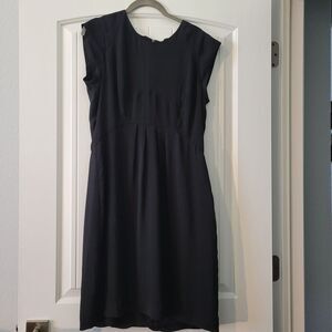 Fossil Womens little black dress size 12 evening cocktail shift sleeveless